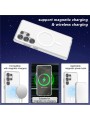Удароустойчив предпазен гръб съвместим с Magsafe за Samsung Galaxy S25 Ultra - прозрачен