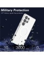 Удароустойчив предпазен гръб съвместим с Magsafe за Samsung Galaxy S25 Ultra - прозрачен