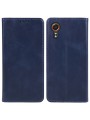 Калъф от еко кожа тип портмоне за Samsung Galaxy Xcover7 - син