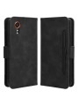 Калъф от еко кожа тип портмоне за Samsung Galaxy Xcover7 - черен