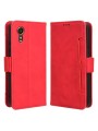 Калъф от еко кожа тип портмоне за Samsung Galaxy Xcover7 - червен