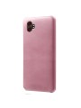 Устойчив на надраскване предпазен гръб от еко кожа за Samsung Galaxy XCover7 Pro - розов