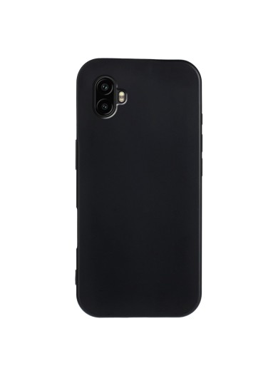 Мек матиран предпазен гръб за Samsung Galaxy XCover7 Pro - черен