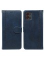 Калъф от еко кожа тип портмоне за Samsung Galaxy XCover7 Pro - син