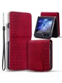 Калъф от еко кожа тип портмоне за Samsung Galaxy Z Flip5 - червен