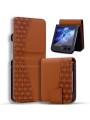Калъф от еко кожа тип портмоне за Samsung Galaxy Z Flip6 - кафяв