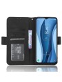 Калъф от еко кожа тип портмоне за TCL 40 XL - черен