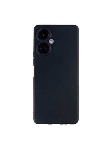Устойчив на надраскване предпазен гръб за телефон за TECNO Camon 19 Pro - черен