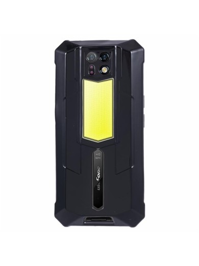 Устойчив на надраскване мек предпазен гръб за Ulefone Armor 24 - черен