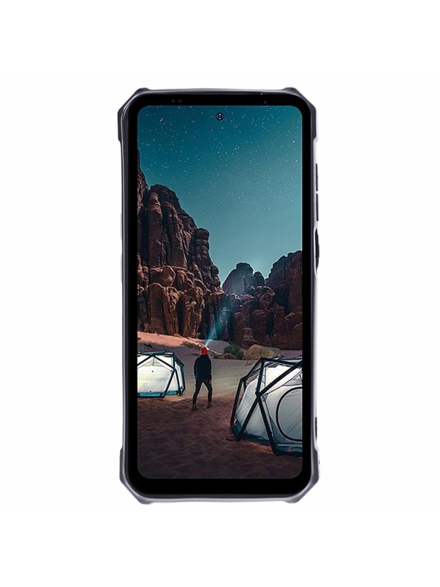 Устойчив на надраскване мек предпазен гръб за Ulefone Armor 24 - черен