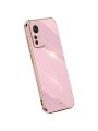 Предпазен удароустойчив гръб с галванизирана рамка за Xiaomi 12 Lite - лилав