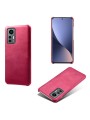 Предпазен гръб от eко кожа за Xiaomi 12 Lite - розов