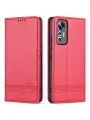Калъф от еко кожа тип портмоне за Xiaomi 12 Lite - червен