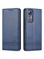 Калъф от еко кожа тип портмоне за Xiaomi 12 Lite - син