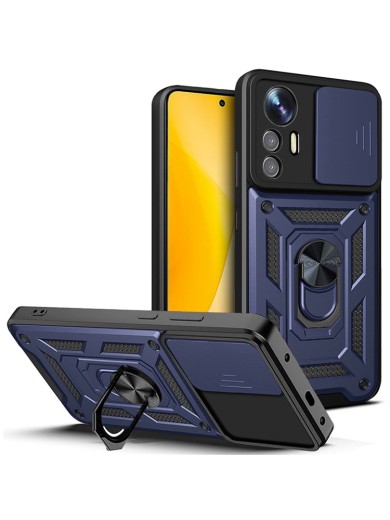 Удароустойчив предпазен гръб за Xiaomi 12 Lite - син Удароустойчив предпазен гръб за Xiaomi 12 Lite - син