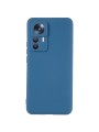Устойчив на надраскване мек силиконов гръб за телефон за Xiaomi 12T - син