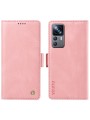 Калъф от еко кожа тип портмоне за Xiaomi 12T - розов