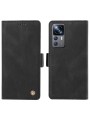 Калъф от еко кожа тип портмоне за Xiaomi 12T - черен