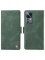 Калъф от еко кожа тип портмоне за Xiaomi 12T - зелен