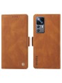Калъф от еко кожа тип портмоне за Xiaomi 12T - кафяв