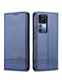 Калъф от еко кожа тип портмоне за Xiaomi 12T Pro - син