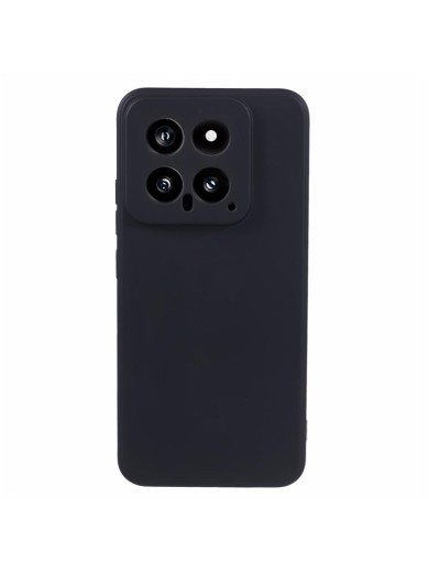 Устойчив на надраскаване предпазен гръб за Xiaomi 14 - черен Устойчив на надраскаване предпазен гръб за Xiaomi 14 - черен