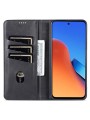 Калъф от еко кожа тип портмоне за Xiaomi 14 - черен