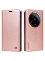 Калъф от еко кожа тип портмоне за Xiaomi 14 Ultra - розов