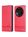 Калъф от еко кожа тип портмоне за Xiaomi 14 Ultra - червен