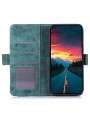 Калъф от еко кожа, тип портмоне за Xiaomi 14T - зелен