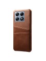 Предпазен гръб за Xiaomi 14T Pro - кафяв