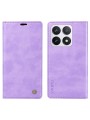 Калъф от еко кожа тип портмоне за Xiaomi 14T Pro - лилав