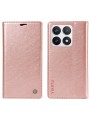 Калъф от еко кожа тип портмоне за Xiaomi 14T Pro - розов