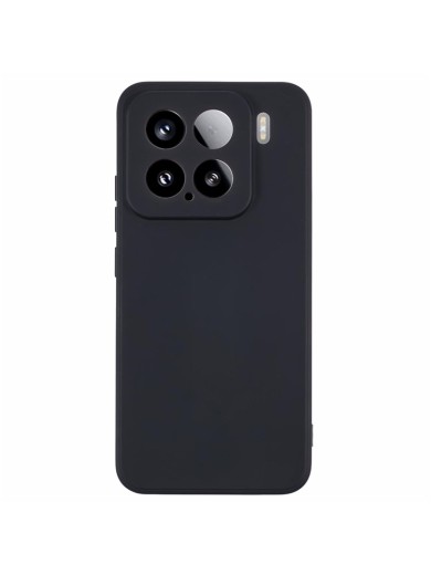 Устойчив на надраскаване предпазен гръб за Xiaomi 15 - черен Устойчив на надраскаване предпазен гръб за Xiaomi 15 - черен