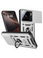Удароустойчив предпазен гръб за Xiaomi 15 - сребрист