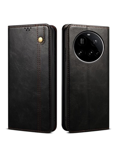 Калъф от еко кожа тип портмоне за Xiaomi 15 Ultra - черен Калъф от еко кожа тип портмоне за Xiaomi 15 Ultra - черен