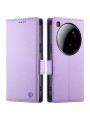 Калъф от еко кожа тип портмоне за Xiaomi 15 Ultra - лилав