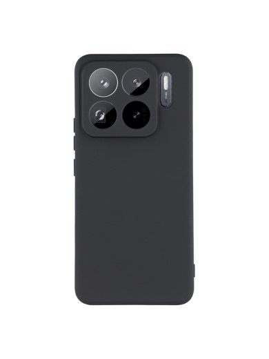 Устойчив на надраскаване предпазен гръб за Xiaomi 15S Pro - черен
