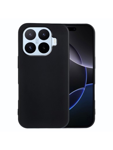 Мек матиран предпазен гръб за Xiaomi 17T - черен