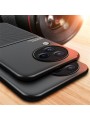 Гръб с покритие от еко кожа за Xiaomi Civi 3 - черен