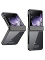 Галванизиран предпазен гръб за Xiaomi Mix Flip - черен