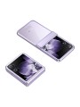 Галванизиран предпазен гръб за Xiaomi Mix Flip - лилав