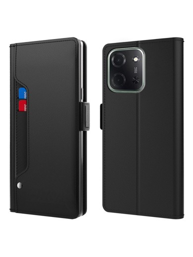 Калъф от еко кожа тип портмоне с огледало за Xiaomi Poco C85 Калъф от еко кожа тип портмоне с огледало за Xiaomi Poco C85