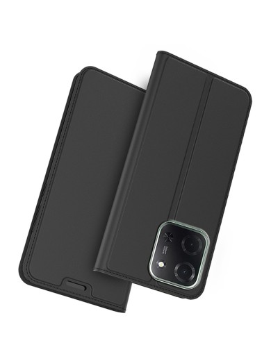 Калъф от еко кожа тип портмоне за Xiaomi Poco C85 - черен Калъф от еко кожа тип портмоне за Xiaomi Poco C85 - черен