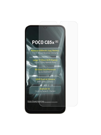 Протектор за екран от закалено стъкло за Xiaomi Poco C85x