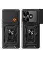 Удароустойчив предпазен гръб за Xiaomi Poco F6 - черен