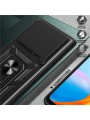 Удароустойчив предпазен гръб за Xiaomi Poco F6 - черен