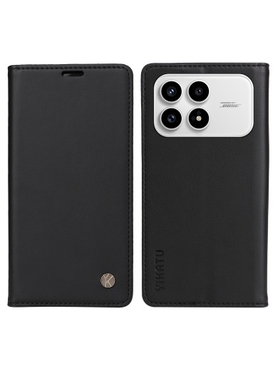Калъф за телефон от еко кожа тип портмоне за Xiaomi Poco F8 Pro - черен Калъф за телефон от еко кожа тип портмоне за Xiaomi Poco F8 Pro - черен