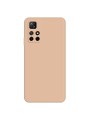 Устойчив на надраскване мек силиконов гръб за телефон за Xiaomi Poco M4 Pro 5G - оранжев
