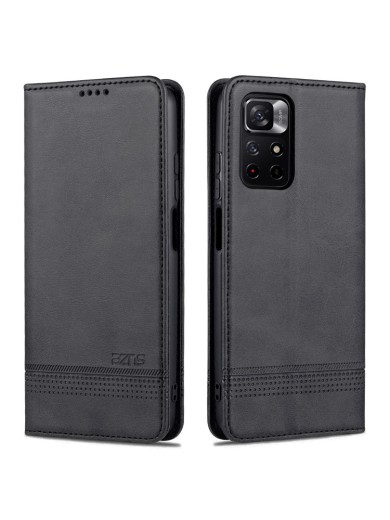 Калъф от еко кожа тип портмоне за Xiaomi Poco M4 Pro 5G - черен Калъф от еко кожа тип портмоне за Xiaomi Poco M4 Pro 5G - черен